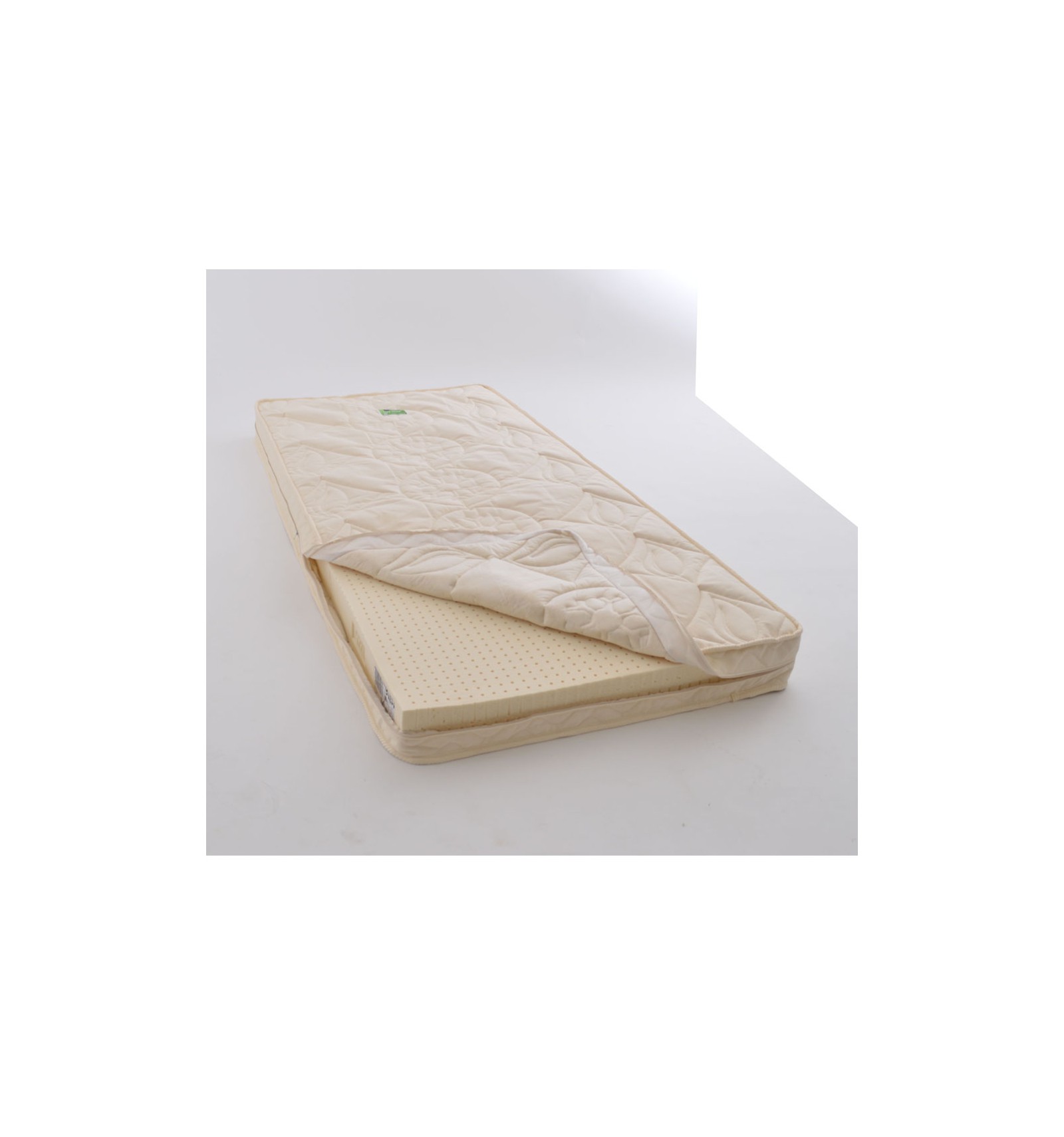 Matelas Bébé Bamboo 70x140 Cm - Viscose Ultra Douce - 14 Cm D'Épaisseur - Déhoussable Et Lavable - Fabriqué En France